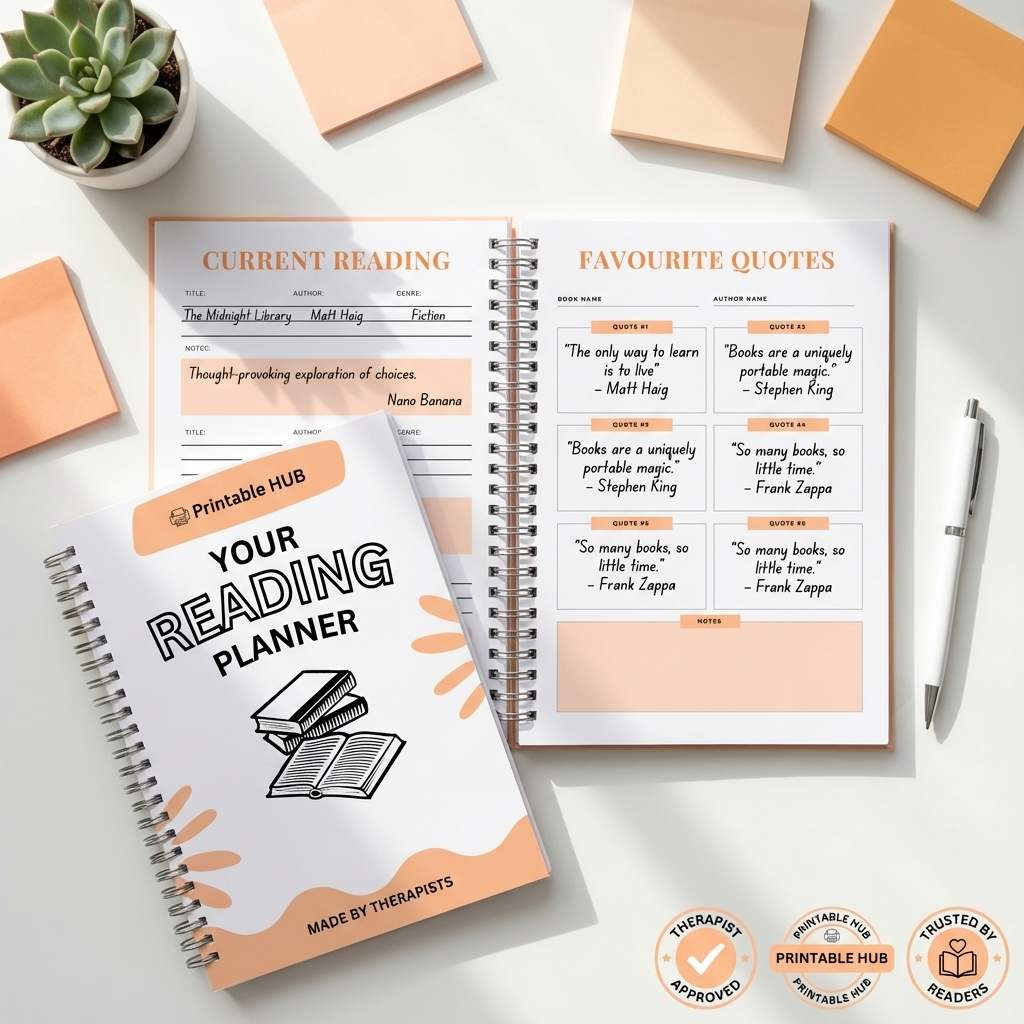 Ultimate Printable Hub Collection – 900+ Pages of Planners, Journals & Trackers for Every Area of Your Life