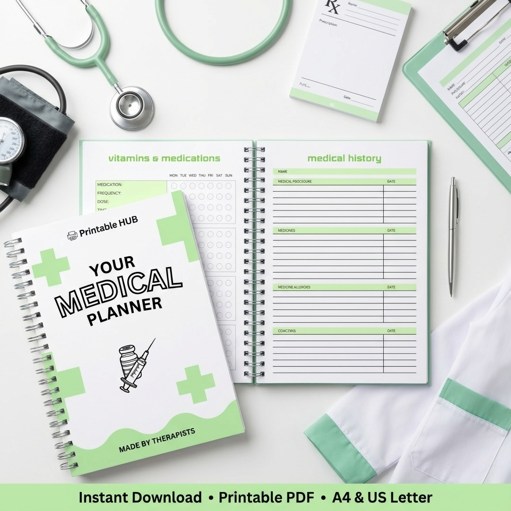 Ultimate Printable Hub Collection – 900+ Pages of Planners, Journals & Trackers for Every Area of Your Life