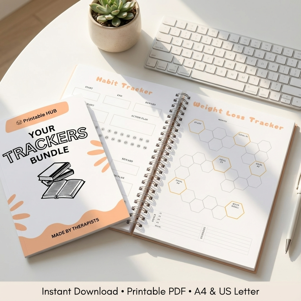 Ultimate Printable Hub Collection – 900+ Pages of Planners, Journals & Trackers for Every Area of Your Life